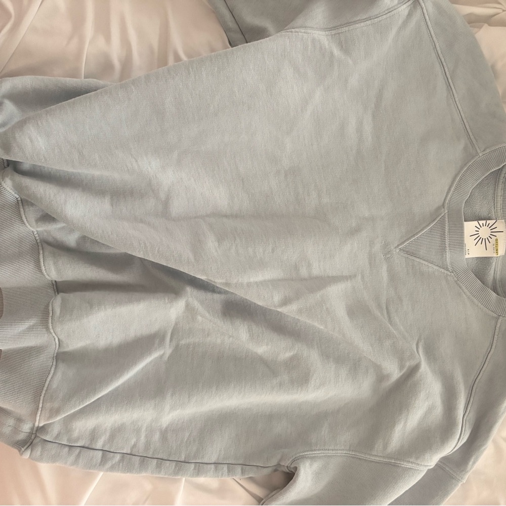 Aerie Light Blue Sweatshirt